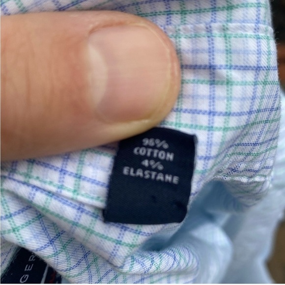 Tommy Hilfiger, The Flex Collar, Athletic Fit Cotton Dress Shirt, 16.5” 36/37 - Picture 9 of 12
